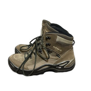 Lowa Tan and Black Outdoor Boots